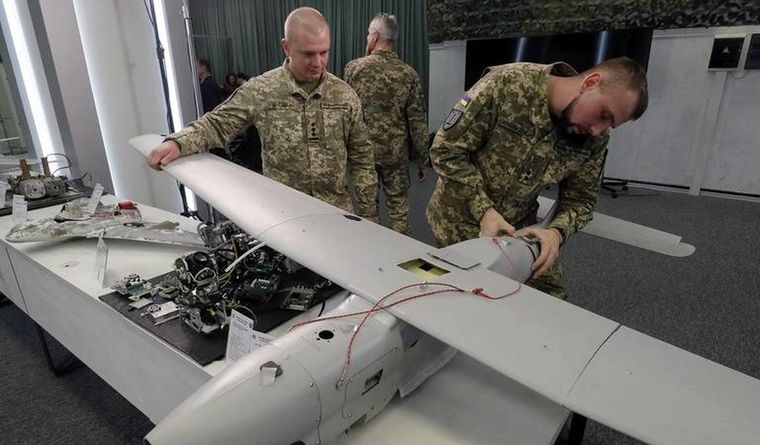 Ucrania se perfecciona en la construcción de drones militares. Foto: EFE