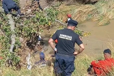 Búsqueda de un menor de 8 años que cayó a un arroyo Foto: NA