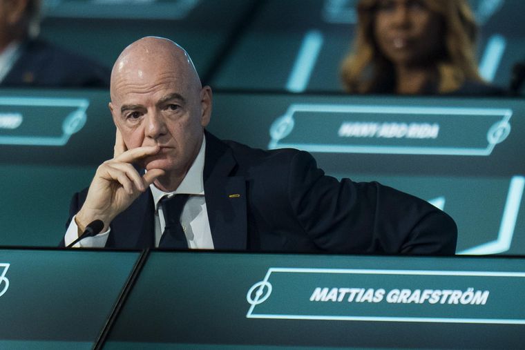 Gianni Infantino, presidente de la FIFA.