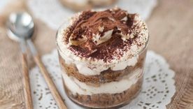 Un postre espectacular.