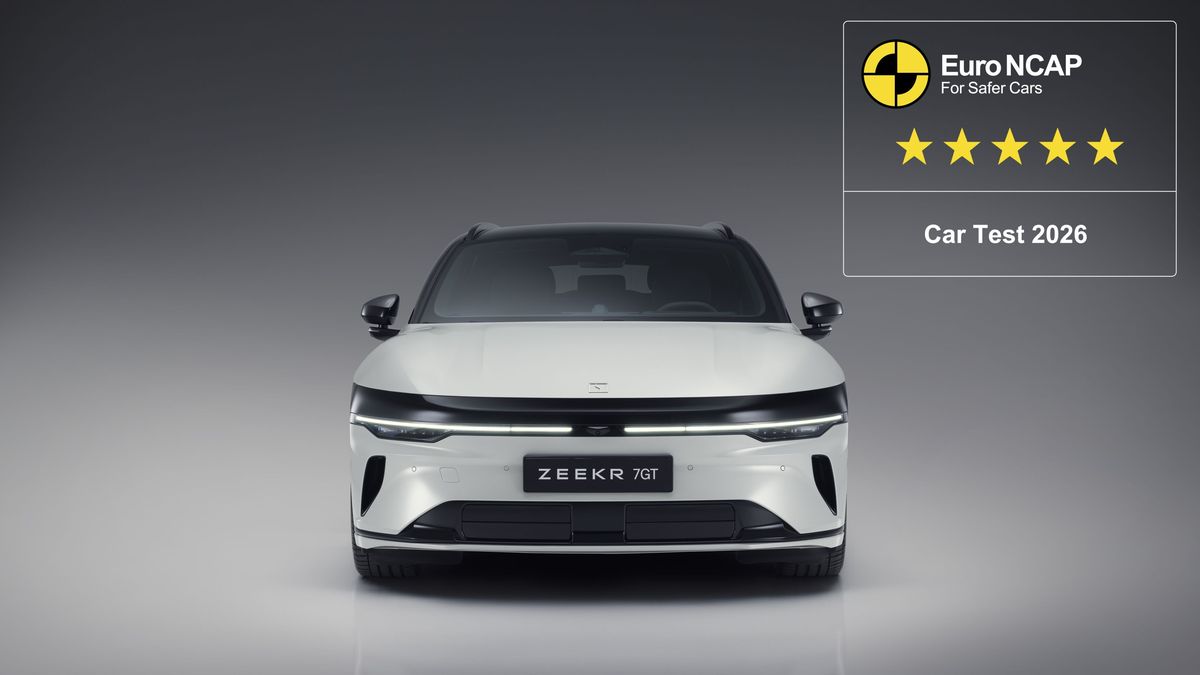 El nuevo Zeekr 7GT obtiene las cinco estrellas en las pruebas de choque de Euro NCAP