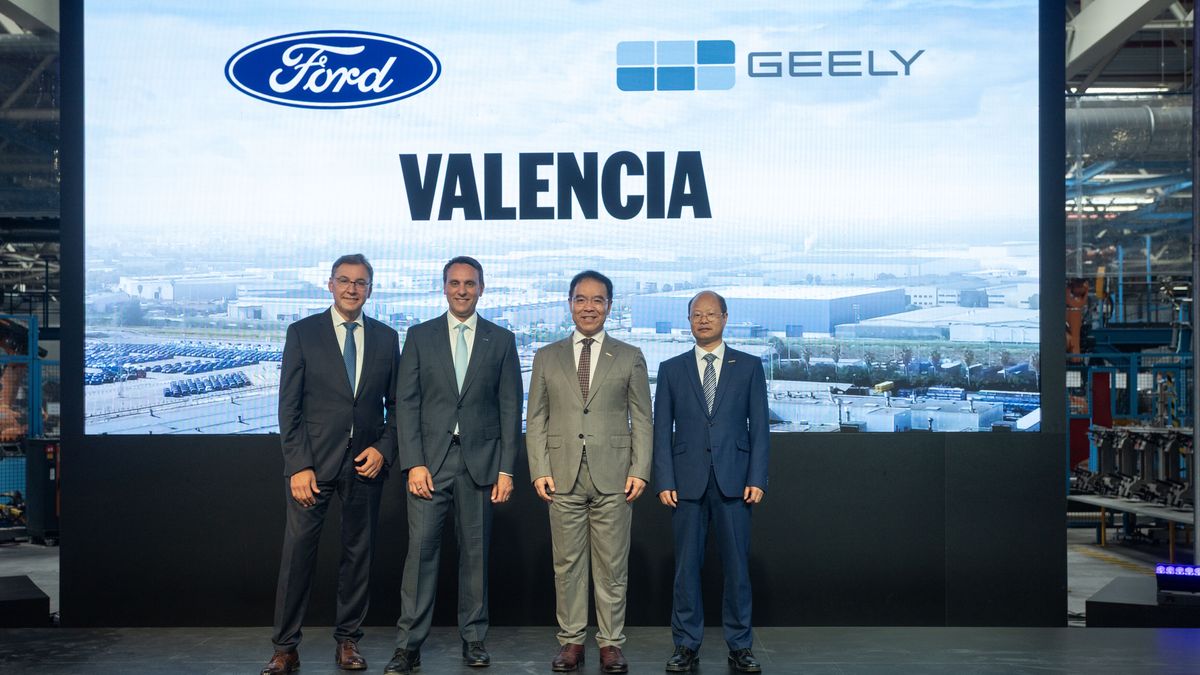 Ford y Geely se asocian en Europa para producir vehículos multienergía