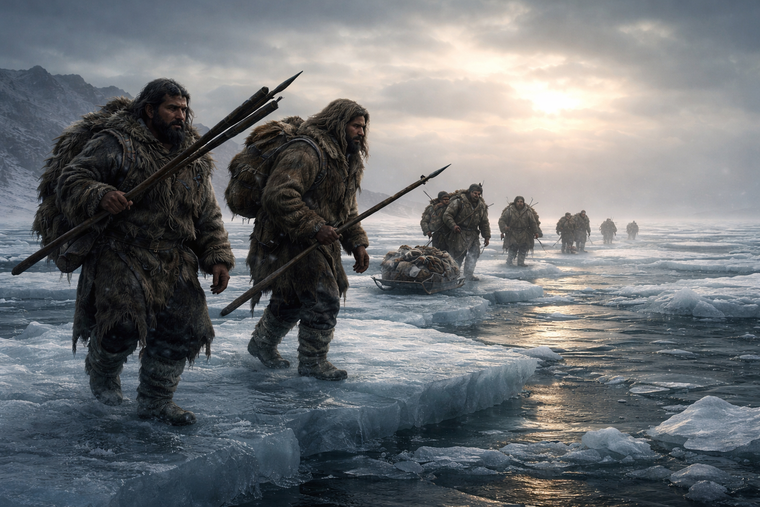 La nueva teoría propone una migración costera a través del Pacífico norte, basada en evidencias arqueológicas y genéticas recientes.