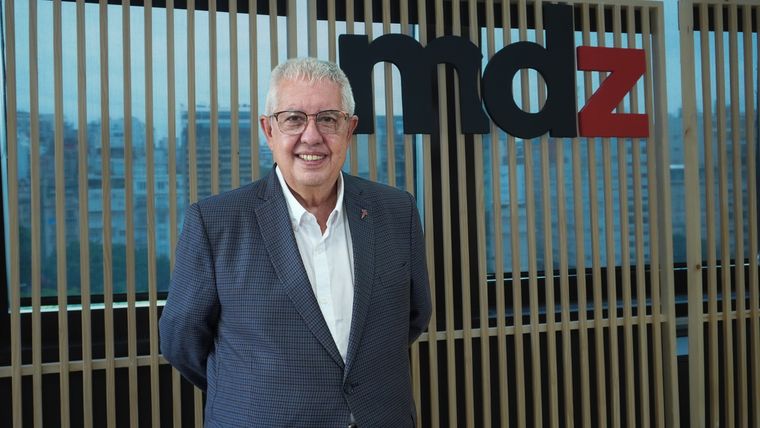 Héctor Tito Garabal, periodista, conductor de TV. Foto: Agustín Tubio / MDZ