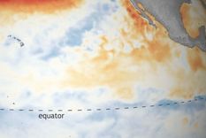 Los expertos han detectado una disminución de la temperatura en el Pacífico. Foto: NOAA