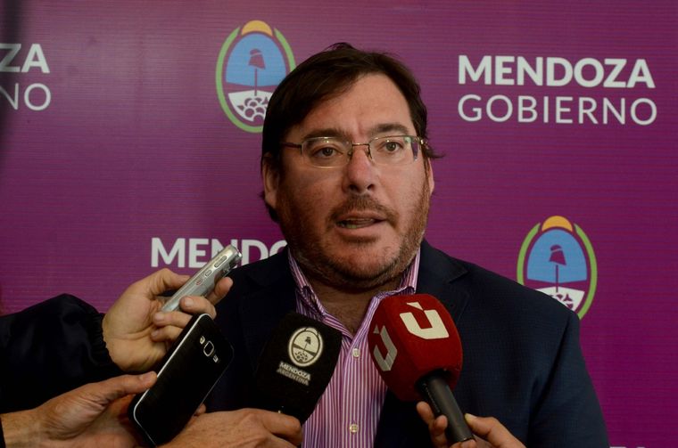 Gabriel Sciola, ex subsecretario de Administración de la DGE, fue multado por el Tribunal de Cuentas Foto: Prensa Gobierno de Mendoza