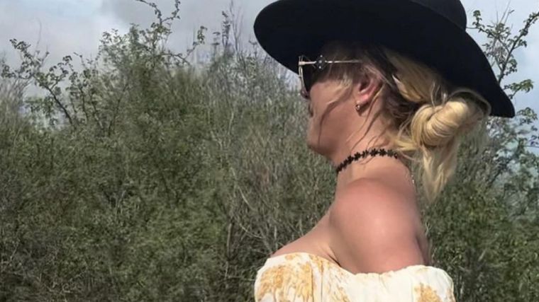 Britney Spears Con mucha paz Foto: Fuente: Imagen - Instagram @britneyspears