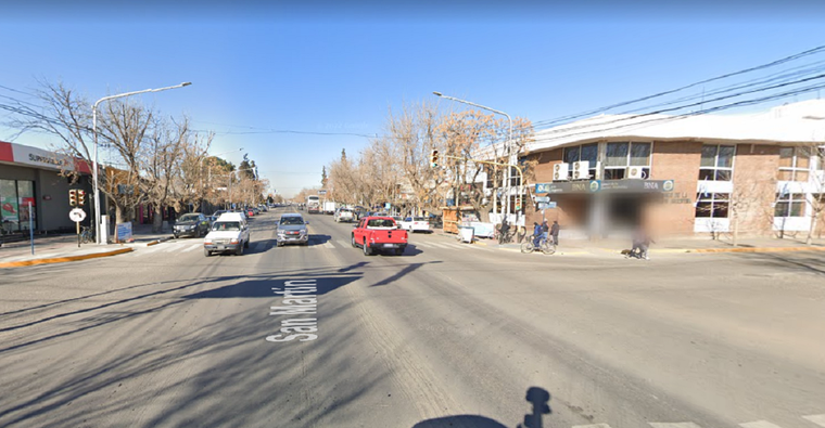 El hombre manejaba ebrio en pleno centro de Tunuyán