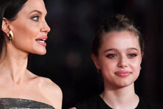 ¿Qué recuerdos le traerá a Angelina Jolie el ver a su hija Shiloh Jolie Pitt con su nuevo look? Foto: AFP.