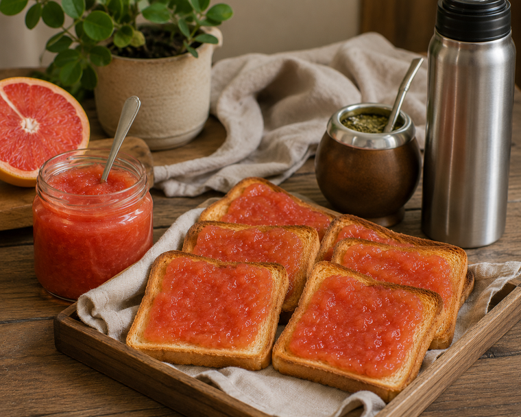 Receta de mermelada de pomelo rosa facilísima