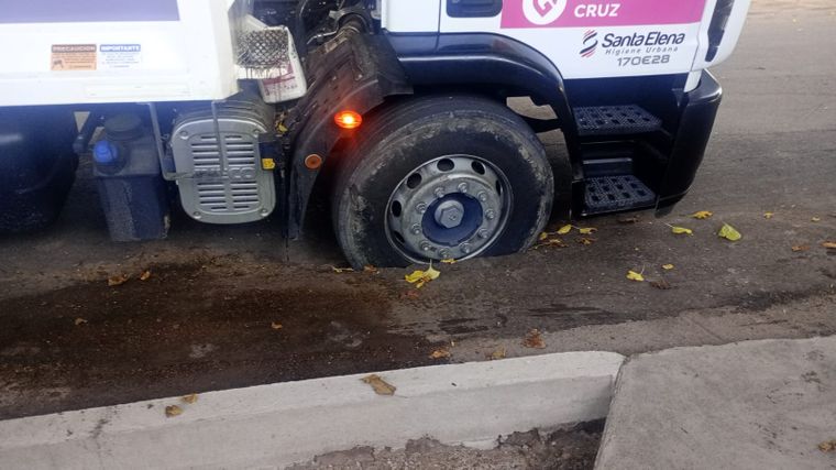 El hecho ocurrió en calle Olaya Pescara de Tomba.
