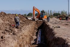 Obras de saneamiento en Maipú