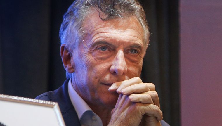 La reunión de Mauricio Macri con Rogelio Frigerio Foto: NA