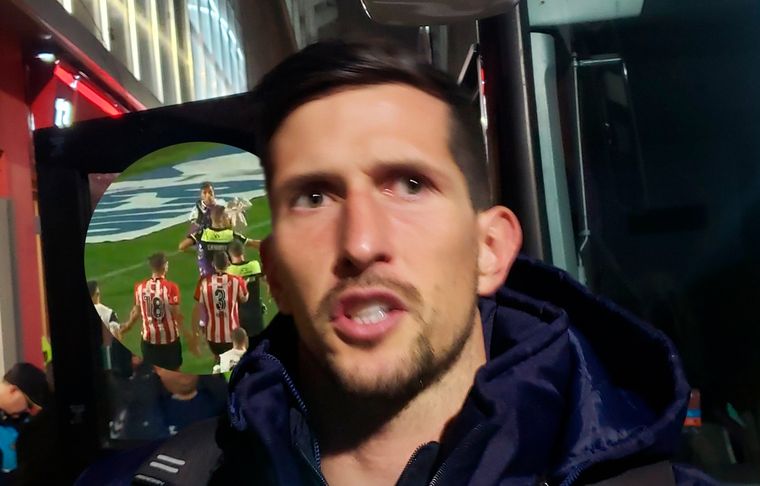 Rodrigo Rey El arquero de Gimnasia y los repudiables insultos de los hinchas de Estudiantes.