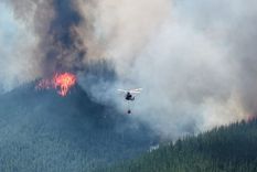 La provincia de Chubut se encuentra conmocionada por los incendios.