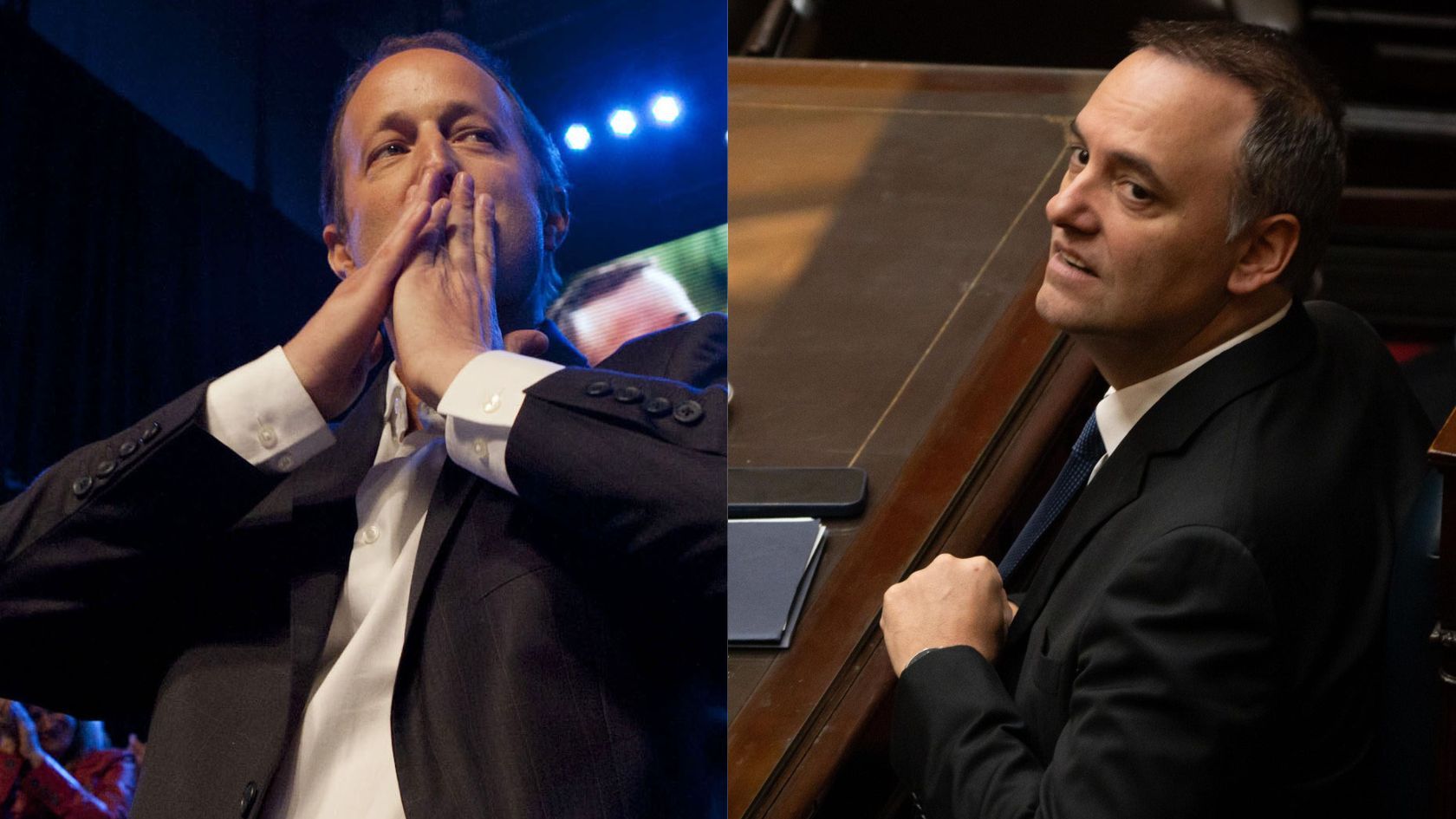 Martín Insaurralde y Manuel Adorni, bajo la lupa de la Justicia.