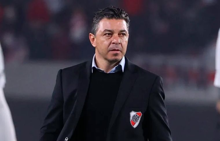 Marcelo Gallardo Se lesionó una de las figuras de River.