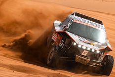 Puck Klaassen, junto al navegante argentino Augusto Sanz, se impuso en la Etapa 8.