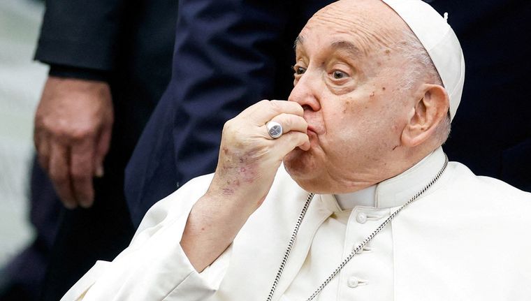 Francisco le envió una carta a Gisela Scaglia Foto: Noticias Argentinas