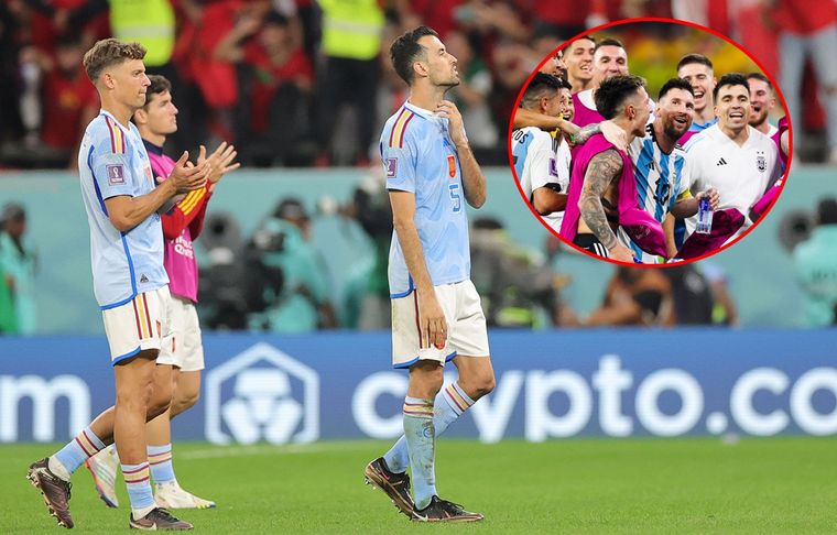 La Selección argentina juega este viernes su compromiso de cuartos, contra Países Bajos. Foto: EFE