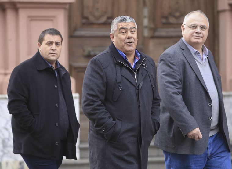 Claudio Chiqui Tapia y Pablo Toviggino