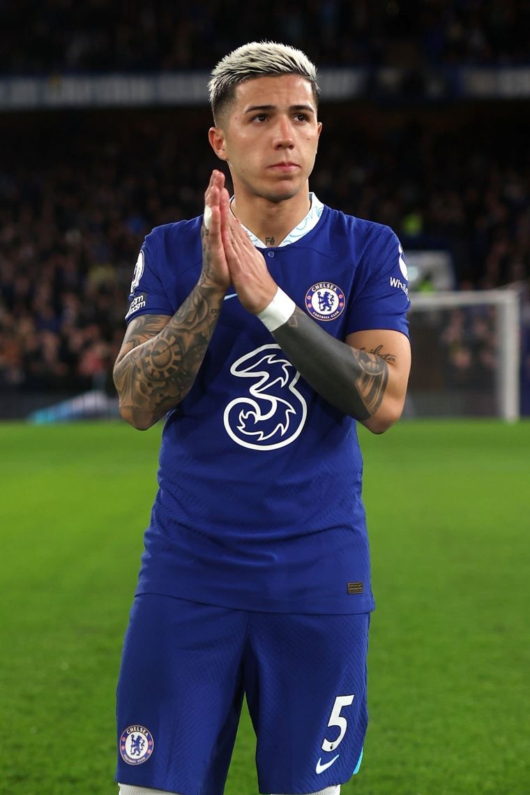 El presente de Enzo Fernández en el Chelsea no es el mejor. Foto: EFE