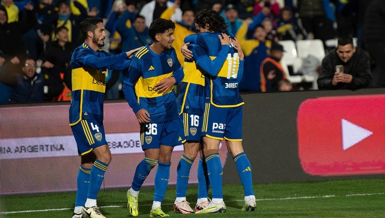 Boca juega por la Copa Sudamericana. Foto: Santiago Tagua/MDZ