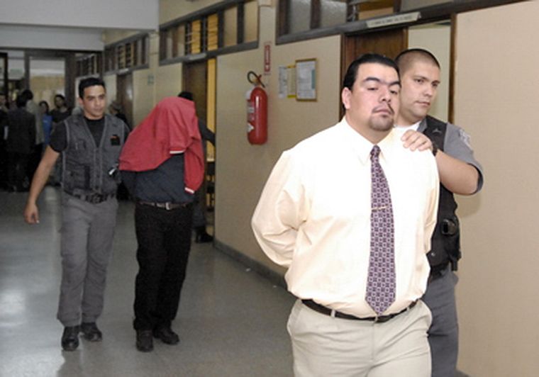 Vargas, cuando fue absuelto por el crimen de otro policía. Foto: Marcelo Ruiz / MDZ