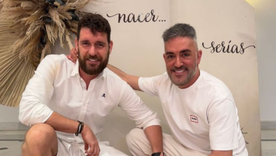 Kiko Hernández y Fran Anton están viviendo una historia de amor de ensueño. Foto: Instagram @kikohernandeztv