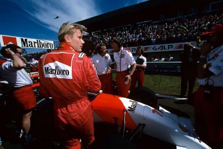 El piloto de Fórmula 1 Mika Häkkinen afirma que en sus mejores carreras todo pasaba como en cámara lenta. Foto: GETTY IMAGES