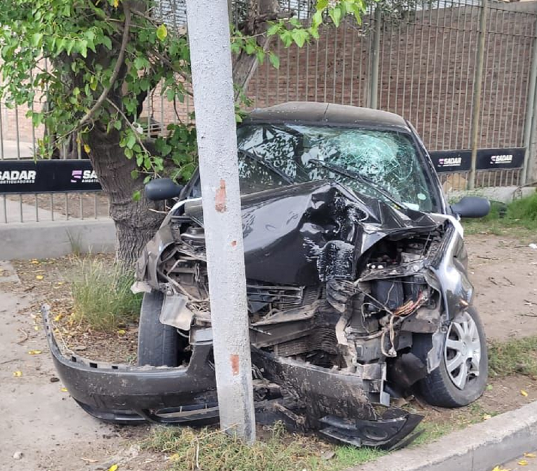 Accidente de tránsito en San Rafael Foto: Gentileza