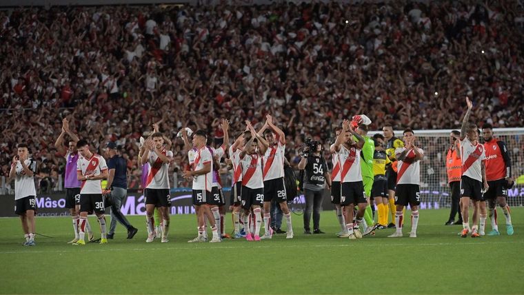River buscará la clasificación a los octavos de final en Uruguay. Foto: @RiverPlate