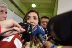 Victoria Villarruel habló de la ausencia de los referentes del PRO Foto: Juan Mateo Aberastain / MDZ