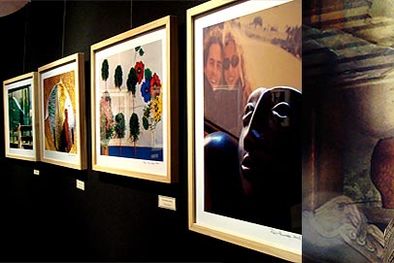 MDZol | El artista y su obra. Foto: Yamila Marañón