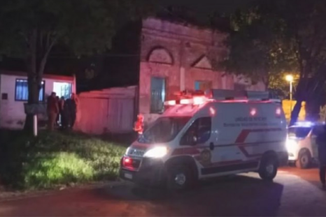 La casa donde ocurrió el doble crimen. Foto: NA