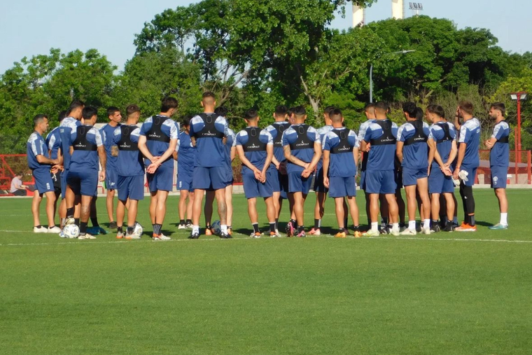 La Lepra no descansa y piensa en River. Foto: Prensa CSIR