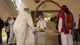 La momia conocida como el niño del Aconcagua llegó al museo Cornelio Moyano. La momia conocida como el niño del Aconcagua llegó al museo Cornelio Moyano.