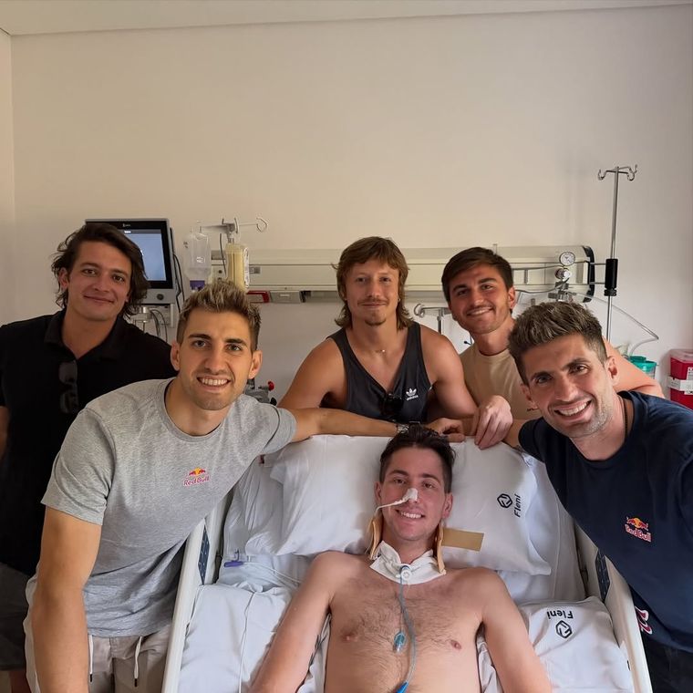 Los hermanos Benavides, presentes en la recuperación de Juan Cruz. Los hermanos Benavides, presentes en la recuperación de Juan Cruz.