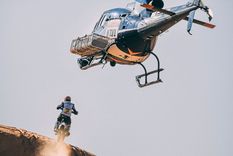 El Dakar cumplió con otra dura jornada. Foto: @dakar El Dakar cumplió con otra dura jornada. Foto: @dakar