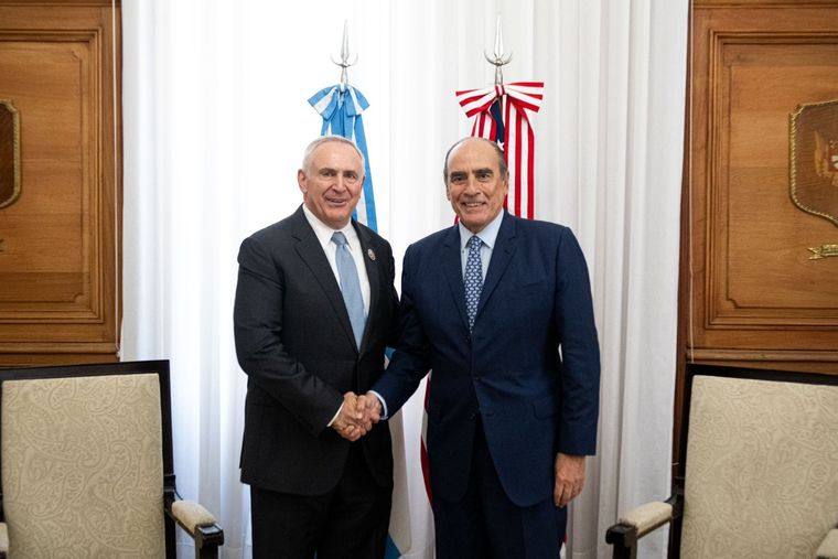 El embajador saliente de Estados Unidos en Argentina, Marc Stanley, visitó la Casa Rosada para despedirse a pocos días de dejar el país. Foto: Archivo X (@USAmbassadorARG)