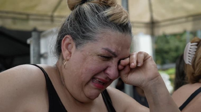 Wendy Figueredo recibió este jueves la noticia del fallecimiento de su hermana. Foto: BBC Mundo