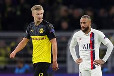 Haaland Neymar Foto: EFE Haaland Neymar Foto: EFE