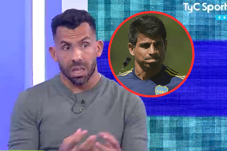 A Tevez no le gustó cómo se manejó Ibarra con los pibes en Boca Foto: TyC Sports