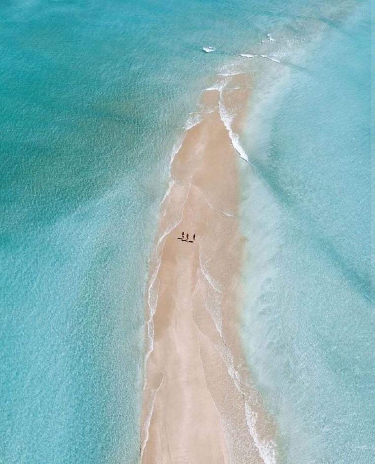 Praia do Morros es la playa más desierta de la costa norte de Alagoas Foto: IG @tinoco