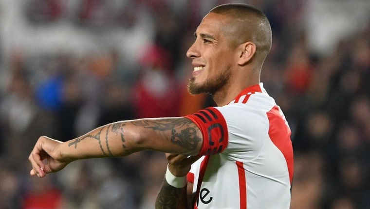 Maidana se despidió de River. Foto: Gentileza La Página Millonaria