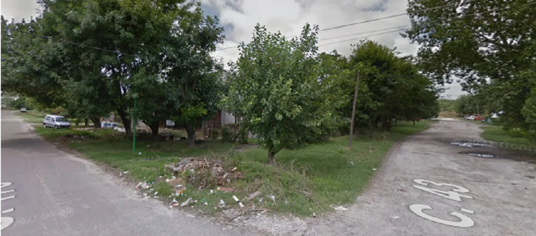 La zona en la que ocurrió el asalto Foto: NA