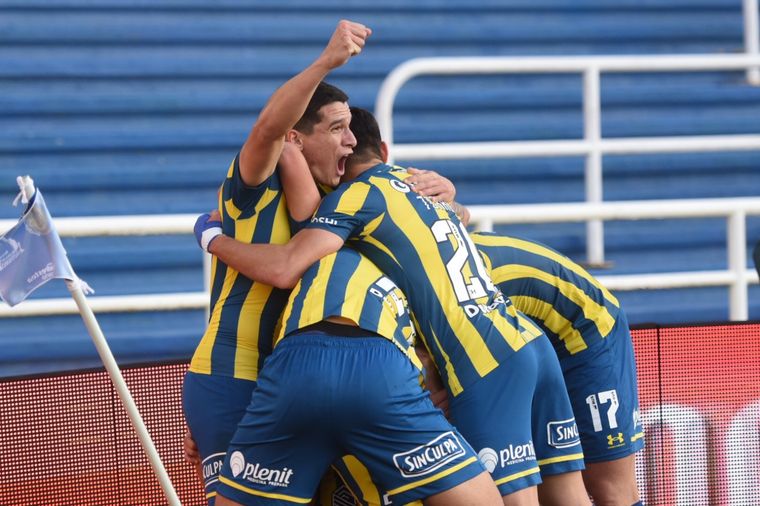 El Canalla se recuperó de su mal debut en Mendoza Foto: Prensa Rosario Central