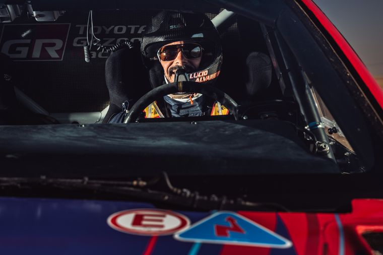 Lucio Álvarez recuperó tiempo y volvió al tercer lugar de la especial. Foto: Prensa Lucio Álvarez