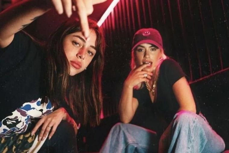 Lali Espósito y Nicki Nicole. Foto: Voces Criticas