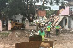 Una explosión en San Isidro dejó como saldo un muerto y cuatro heridos de gravedad Foto: NA